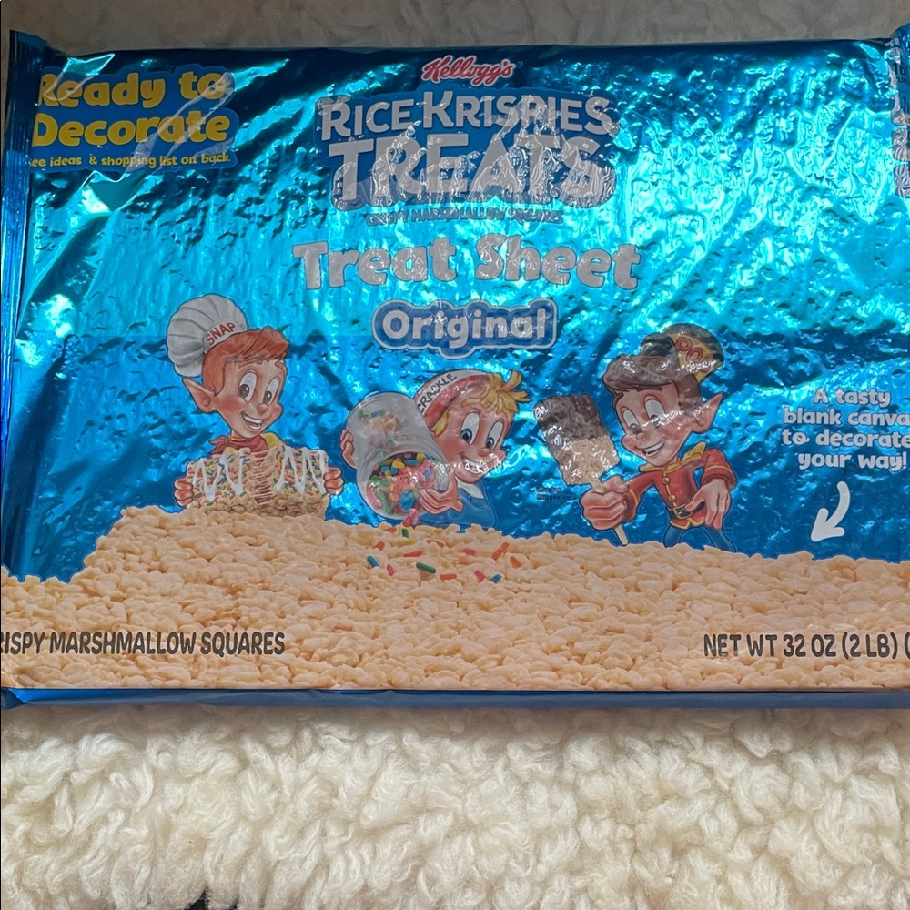 Rice Krispies Treats Original Treat Sheet - Blue